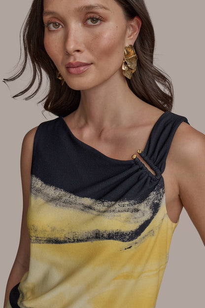 PART SLEEVELESS WITH U-HARDWARE NECK