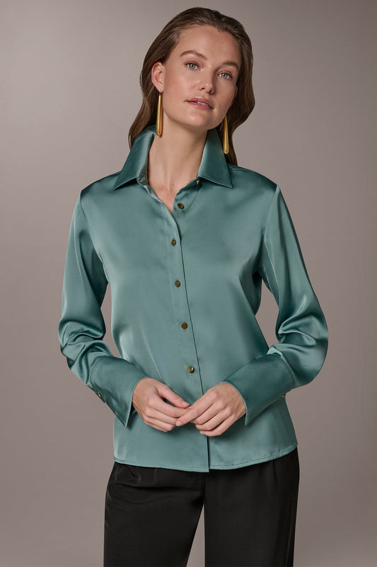 SATIN BLOUSE