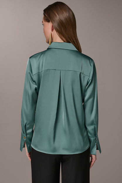 SATIN BLOUSE