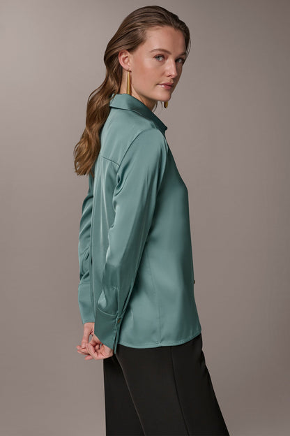 SATIN BLOUSE