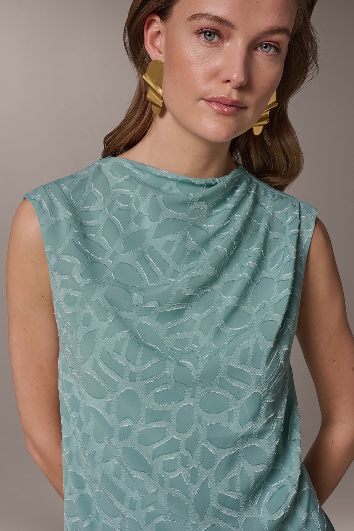 JACQUARD BLOUSE
