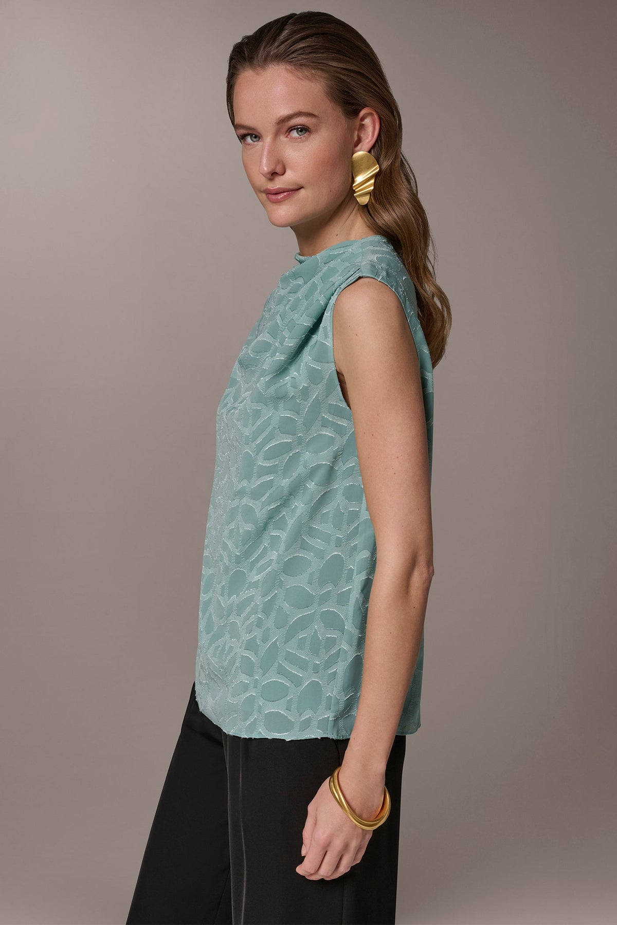 JACQUARD BLOUSE