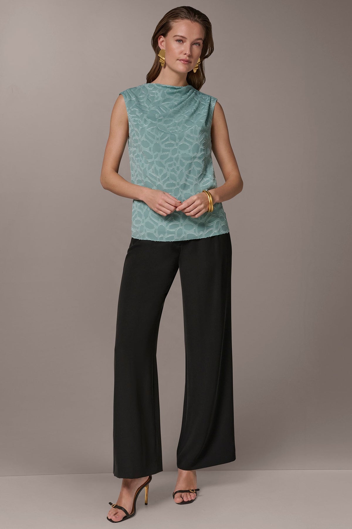 JACQUARD BLOUSE
