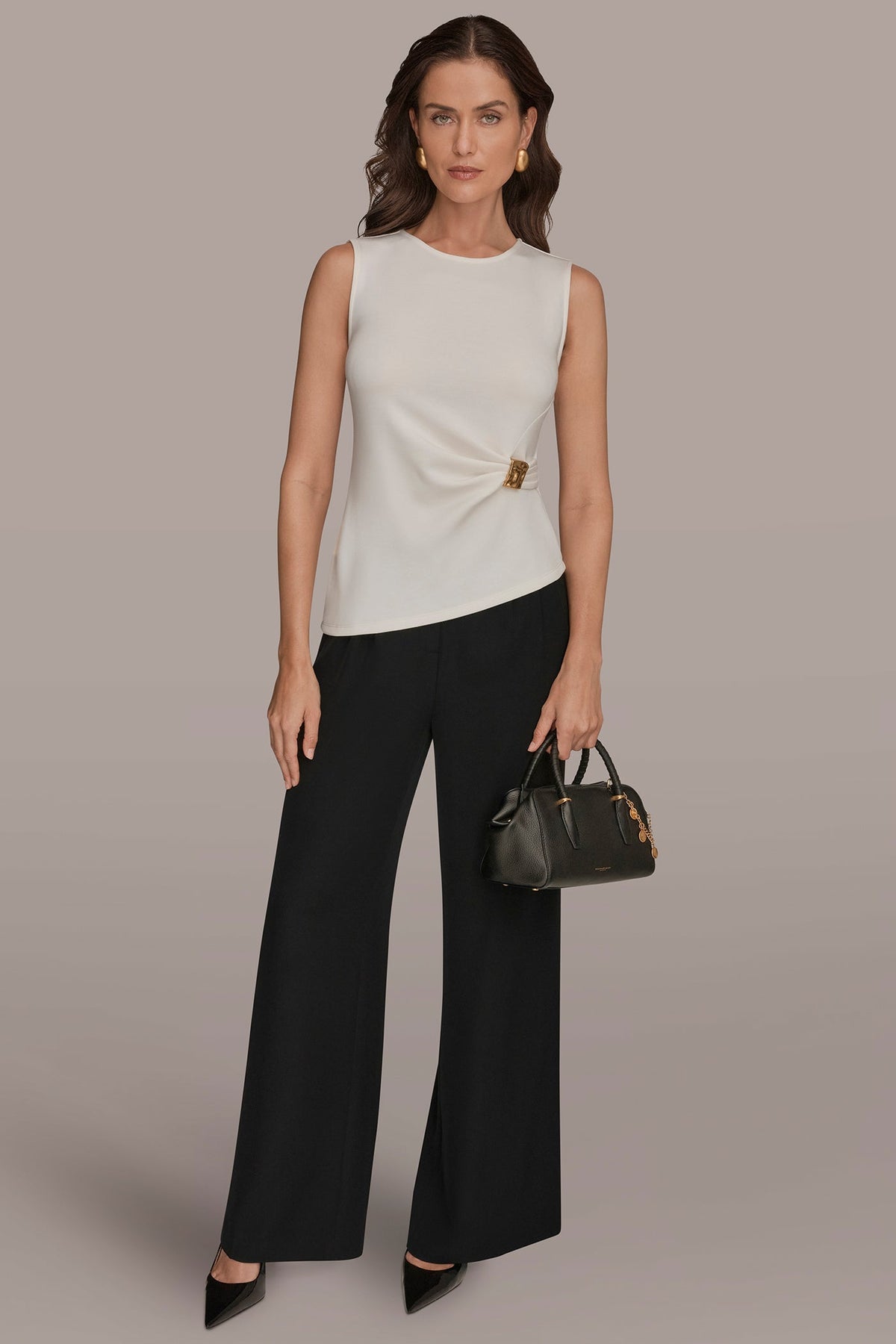 ASYMMETRIC HEM BLOUSE