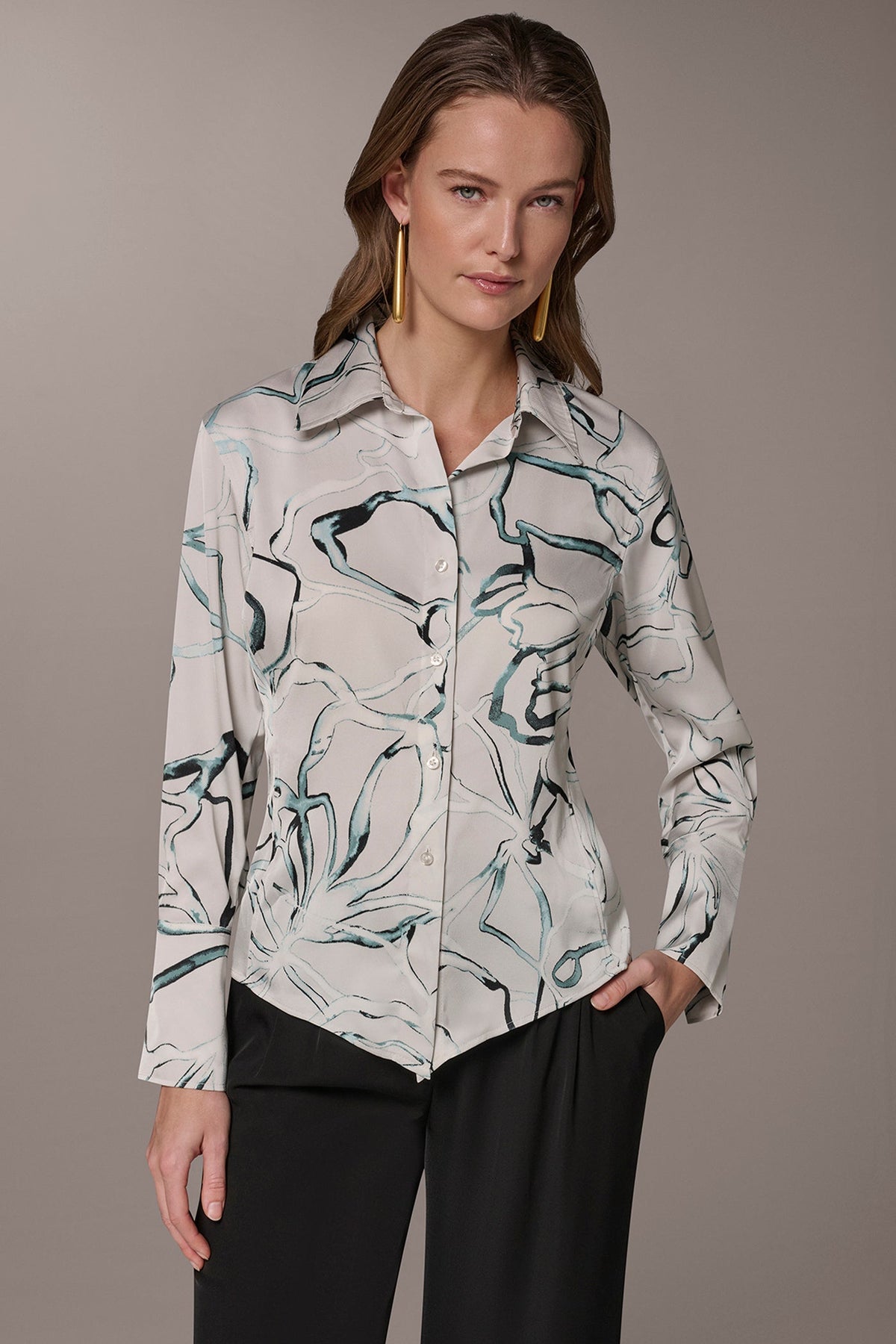 PRINTED BLOUSE