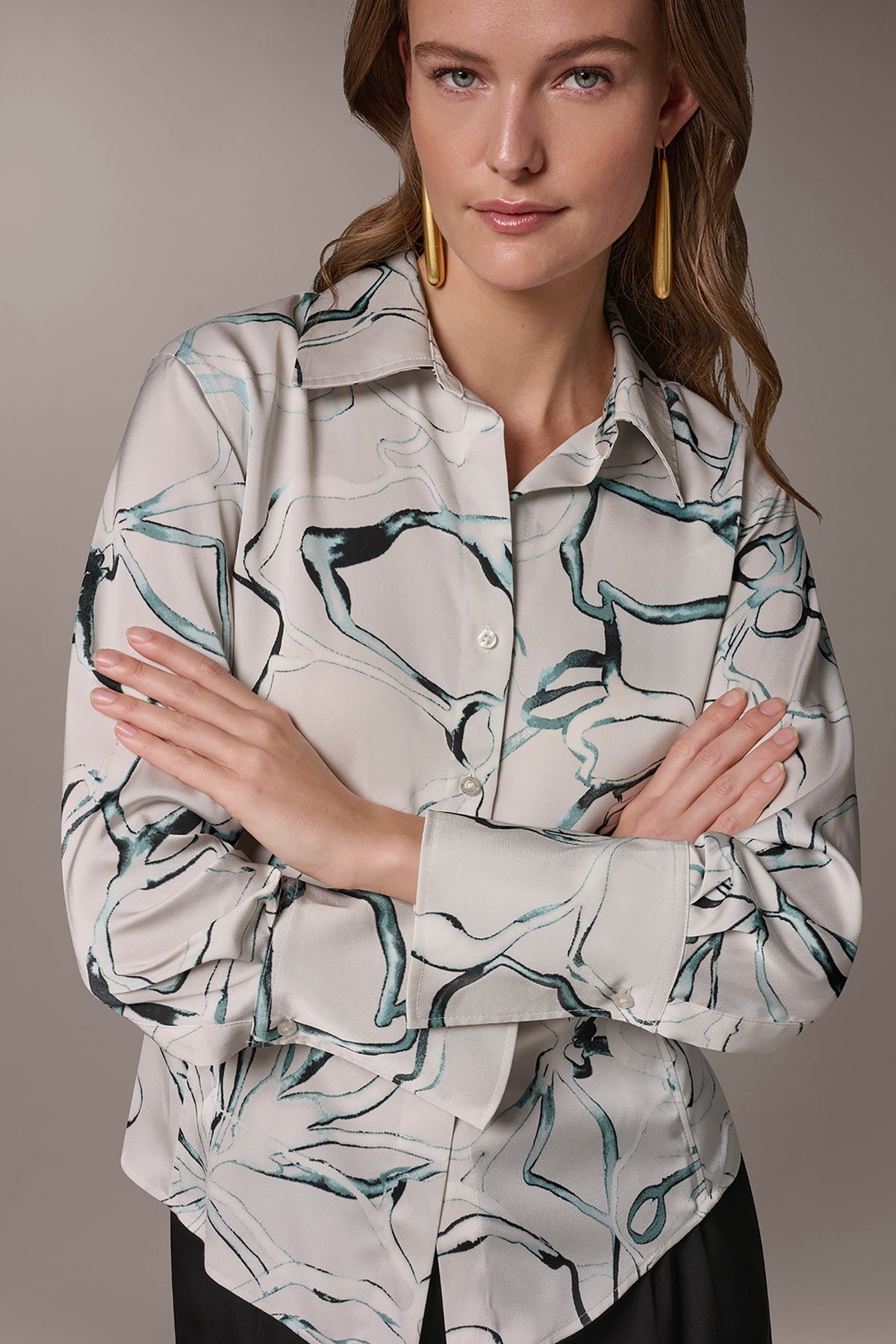 PRINTED BLOUSE