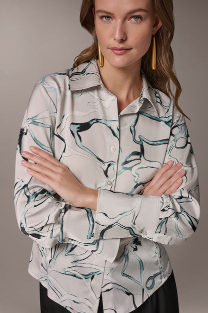 PRINTED BLOUSE