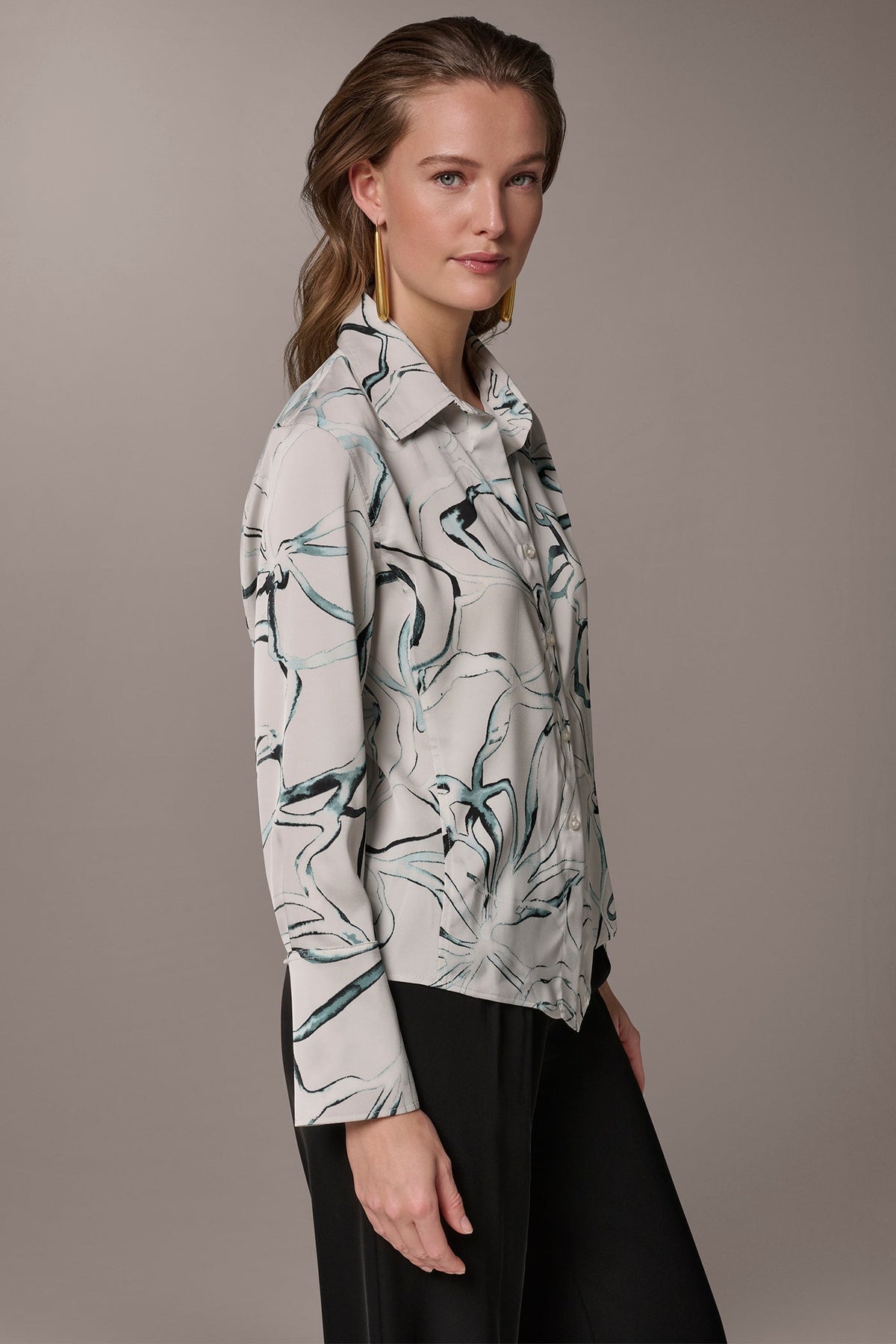 PRINTED BLOUSE