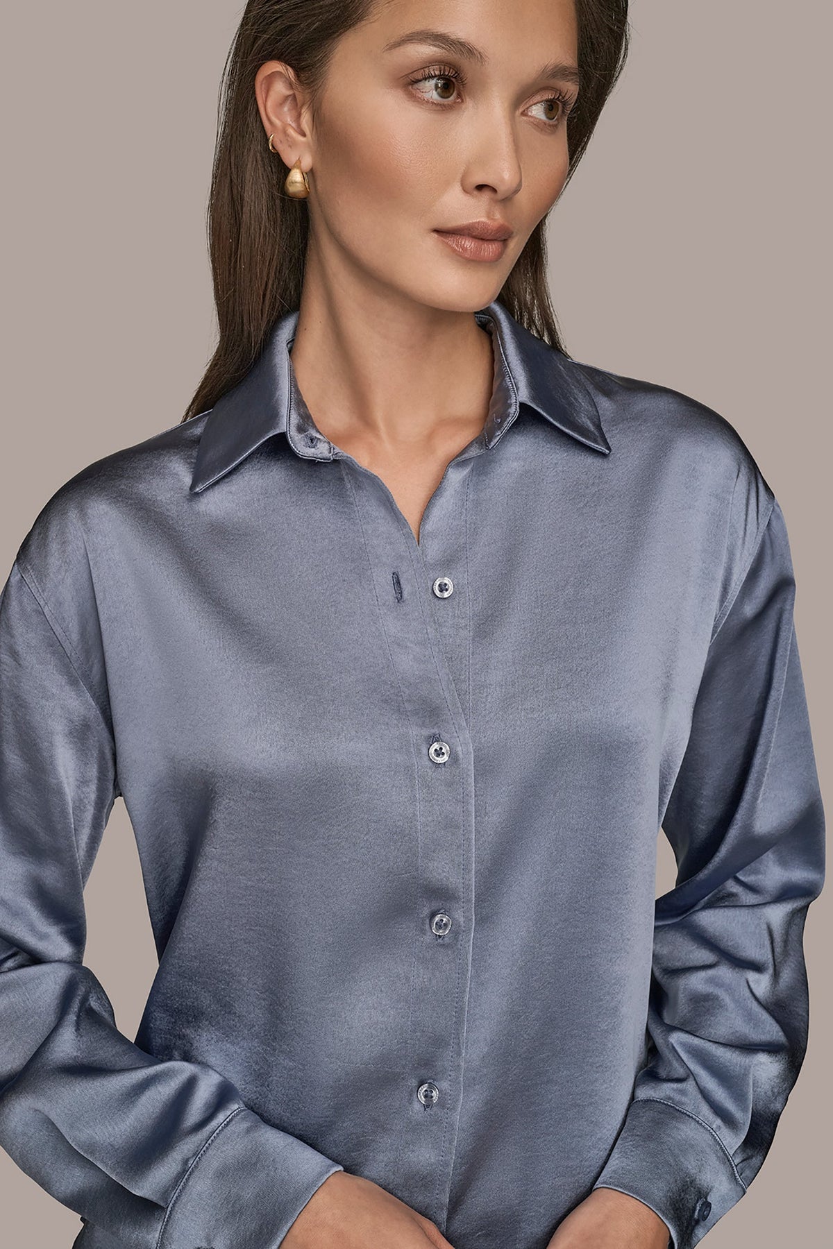 SATIN SHIRT