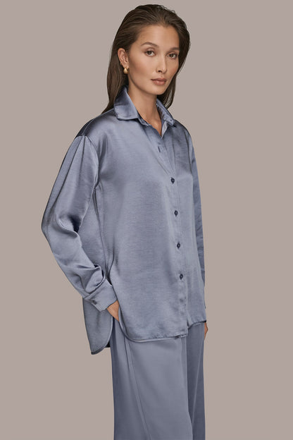 SATIN SHIRT