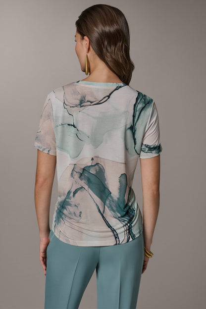 SHORT-SLEEVE FLORAL SHIRT