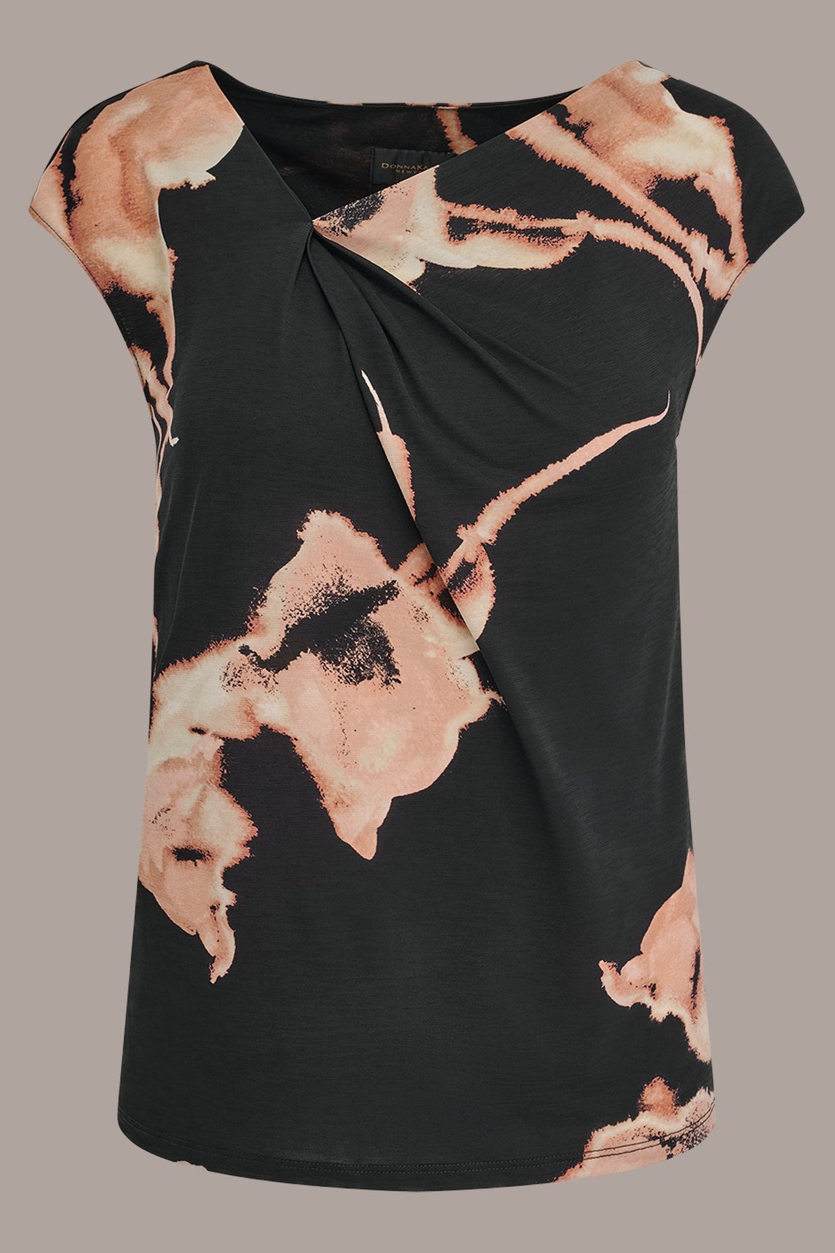 FLORAL ASYMMETRIC BLOUSE