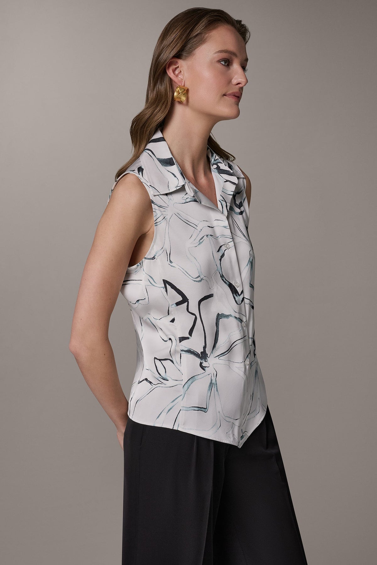 PRINTED BLOUSE