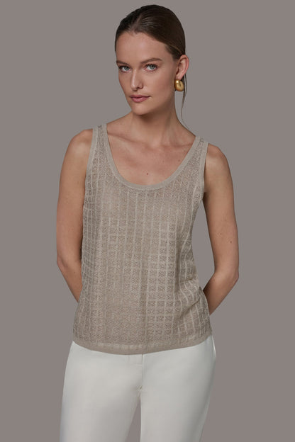 GRID STITCH SHELL