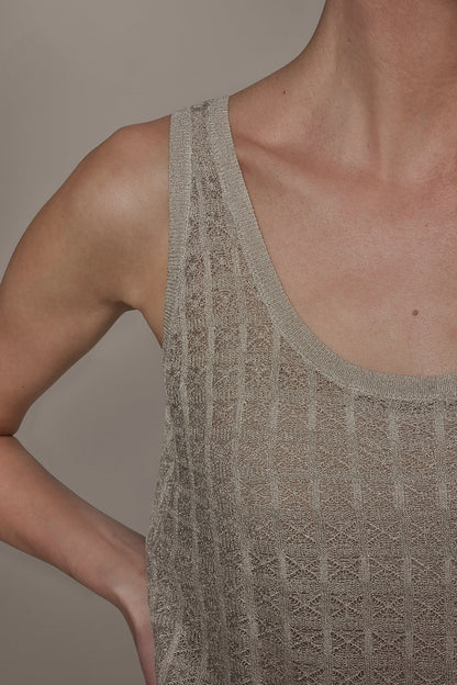 GRID STITCH SHELL