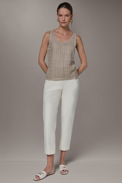 GRID STITCH SHELL