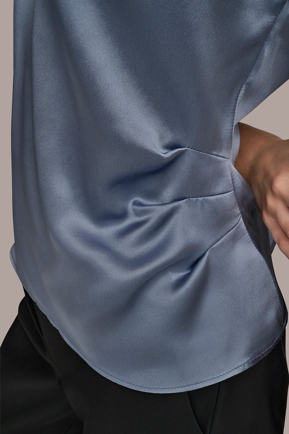 CAP SLEEVE BLOUSE