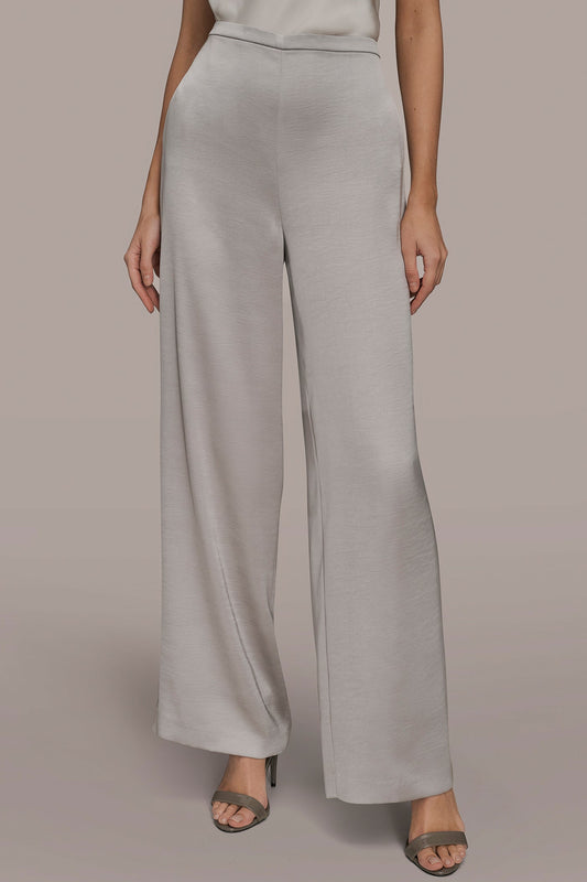 EXTRA HIGH-RISE SATIN PULL-ON PANT