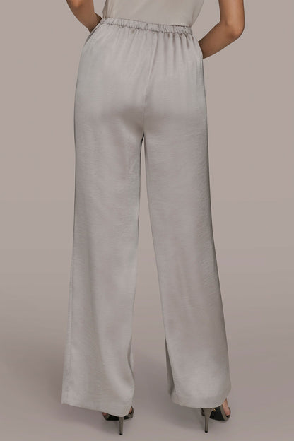 EXTRA HIGH-RISE SATIN PULL-ON PANT