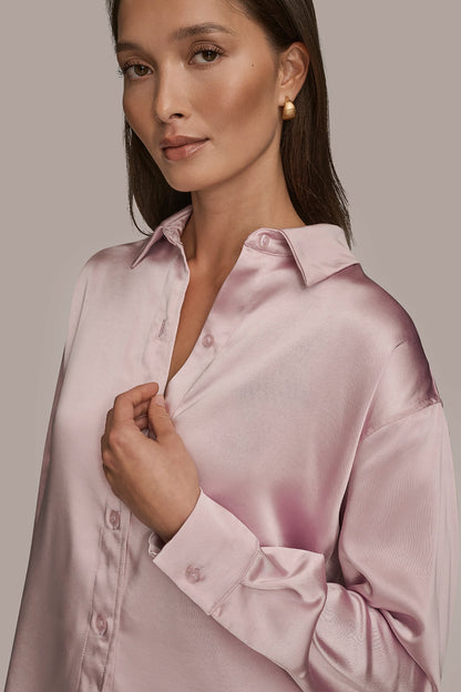 SATIN SHIRT