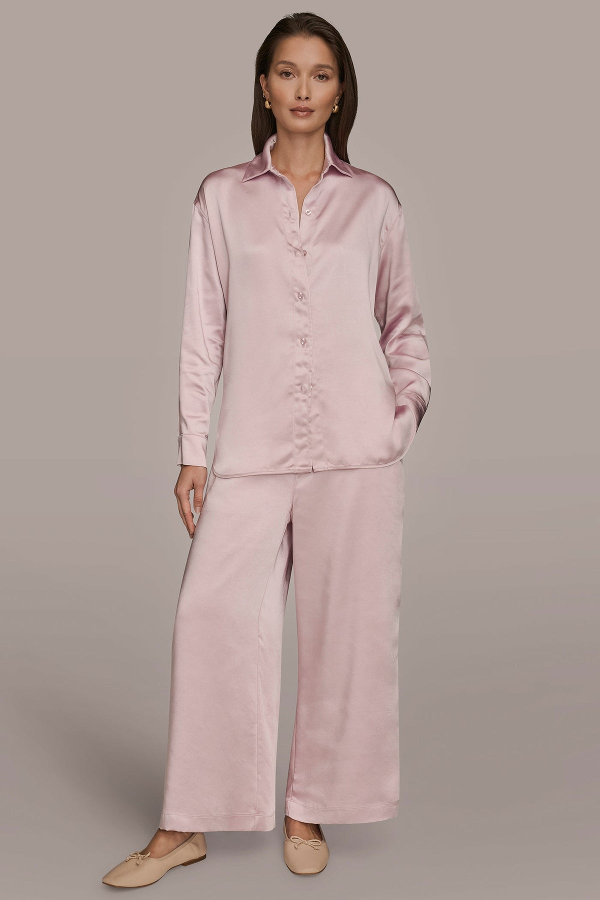 SATIN SHIRT
