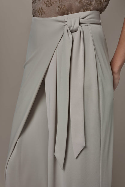 EXTRA HIGH-RISE WRAP OVERLAY RELAXED PANT