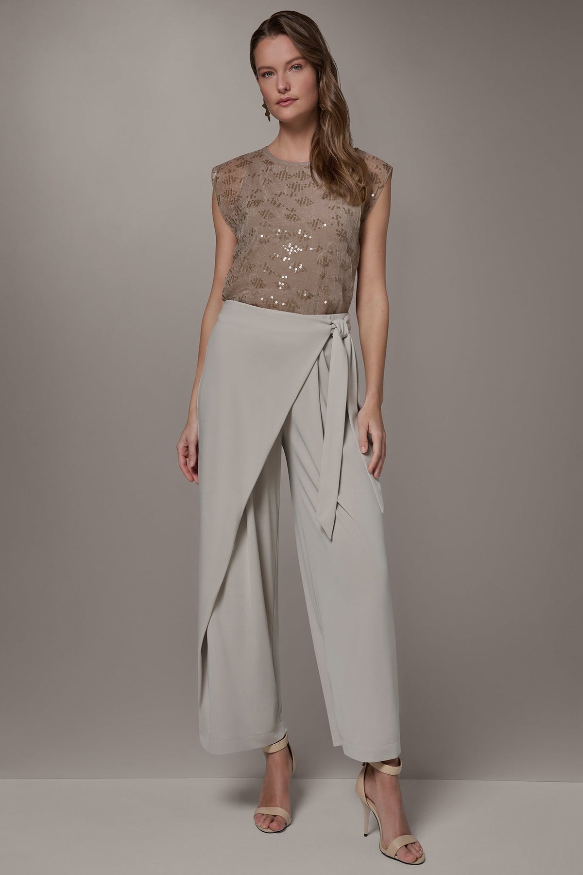 EXTRA HIGH-RISE WRAP OVERLAY RELAXED PANT